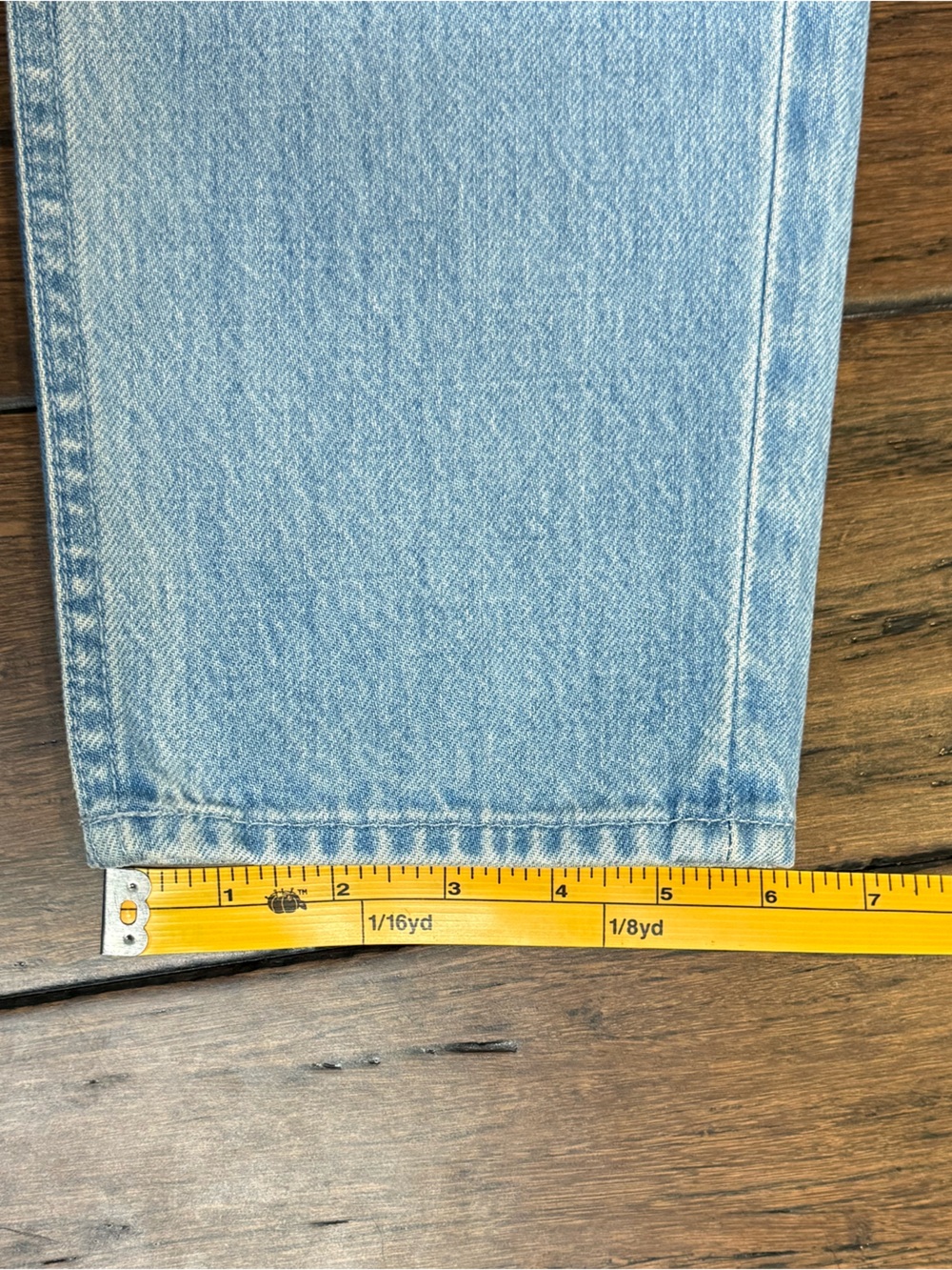NWT MOTHER "SNACKS!" High Rise Straight Jeans Light Wash Mom Jeans Size 29 - Picture 6 of 14